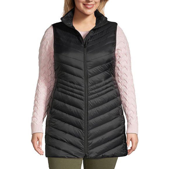 Ultralight Packable Long Down Vest - Picture 1 of 17